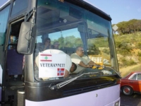 Veterannetts buss under turen til Libanon